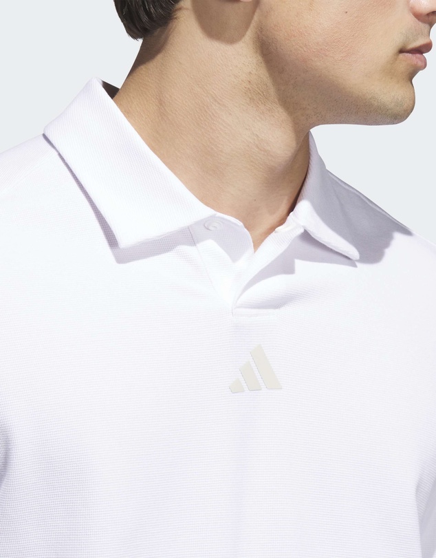 adidas Performance - Beyond The Course Long Sleeve Loose Fit Polo Shirt Mens