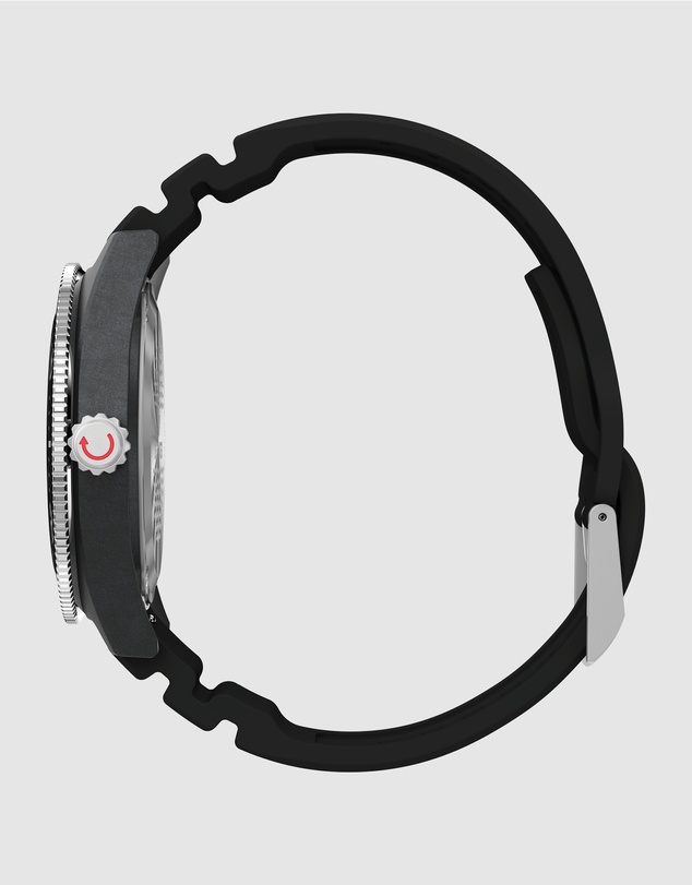 TIMEX - Deepwater Reef 200 43mm Synthetic Rubber Strap Watch