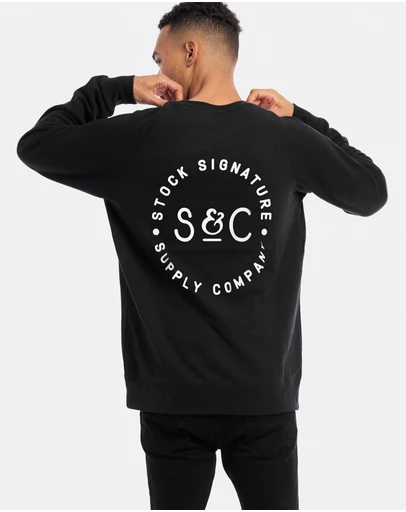 Stock & Co. - Stamped Signet Crewneck