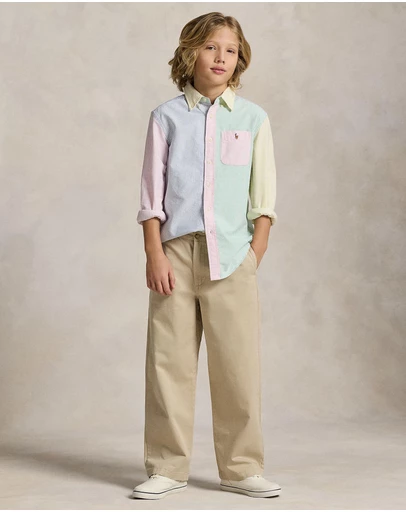Polo Ralph Lauren - Cotton Oxford Fun Shirt - Kids