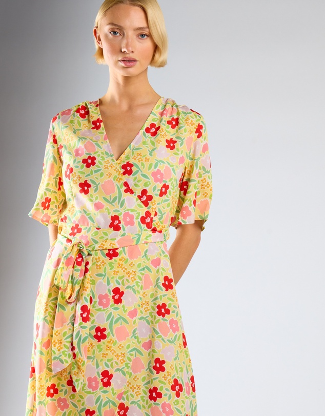 Glamorous - Midi Wrap Dress