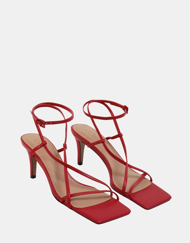 Edie Collective - Stella Multi Strap Heels 