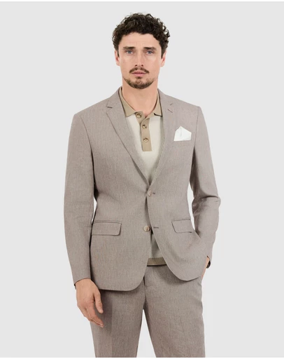 Tarocash - Cove Stretch Linen Blazer