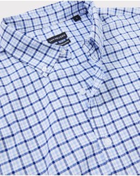 Van Heusen - Stretch Gingham Oxford Casual Shirt