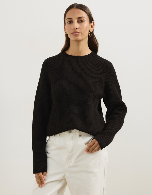 Atmos&Here - Saylor Crew Neck Soft Knit Jumper