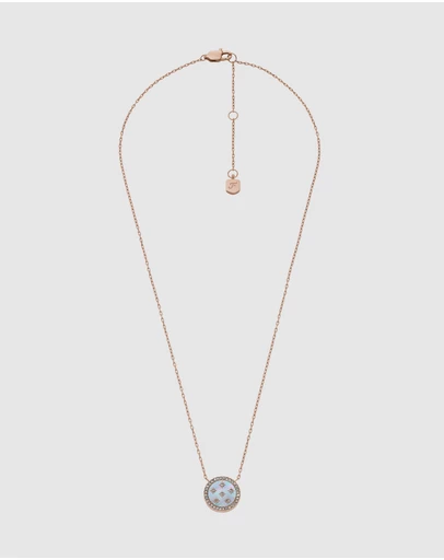 Fossil - Merrit Rose Gold tone Necklace