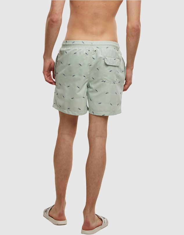 Urban Classics - Embroidered Swim Shorts