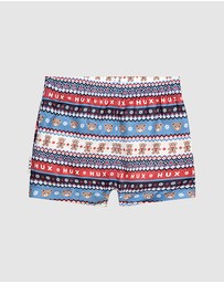 Huxbaby - Christmas Festive Swim Shorts - Babies-Kids