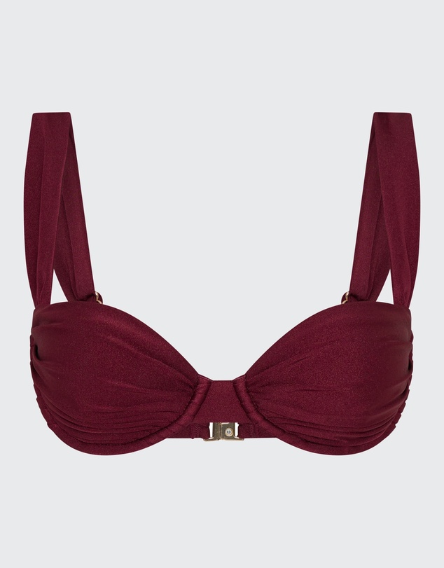 Vacay Swimwear - Rhodes Top Shiraz