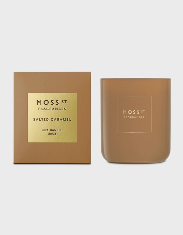 Moss St Fragrances - Salted Caramel Soy Candle 300g