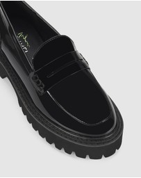 Verali - Neon Chunky Loafers