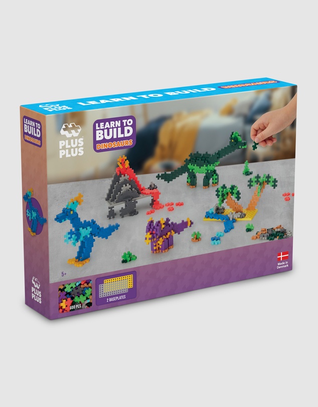Plus Plus - Plus Plus - Learn To Build Dinosaurs