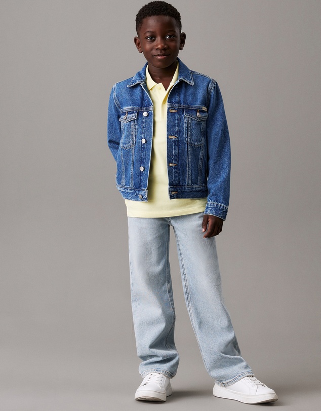 Calvin Klein Jeans - Boys Slim Denim Trucker Jacket