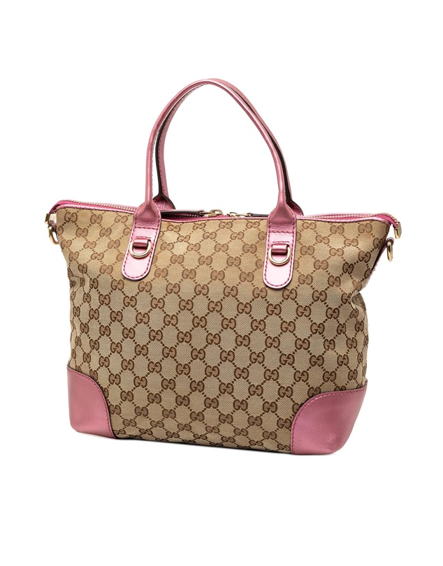 Pre-Loved by Azura Reborn - Pre-Loved GG Canvas Heart Bit Satchel