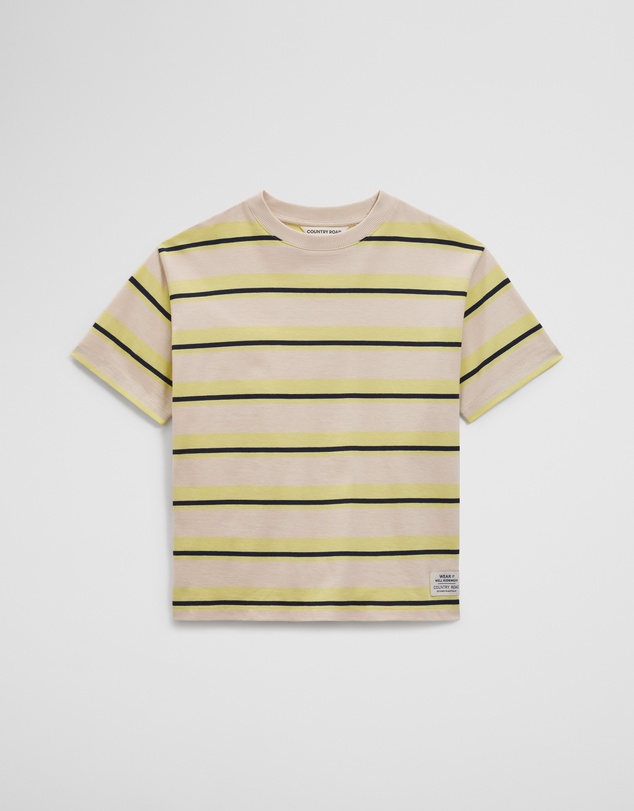 Country Road - Oversized Stripe Short Sleeve T-shirt