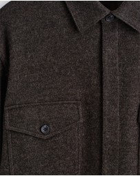 COS - Relaxed Boiled-Wool Overshirt