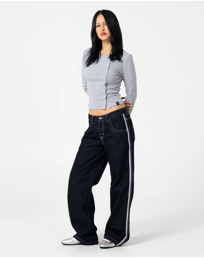 Rusty - Flip Mommy Low Rise Baggy Jean