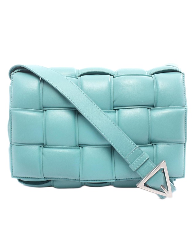 Pre-Loved by Azura Reborn - Pre-Loved Nappa Intrecciato Padded Cassette Crossbody