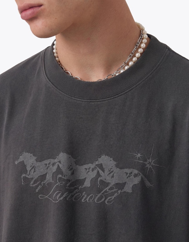 Zanerobe - Stallion Flow Tee Charcoal
