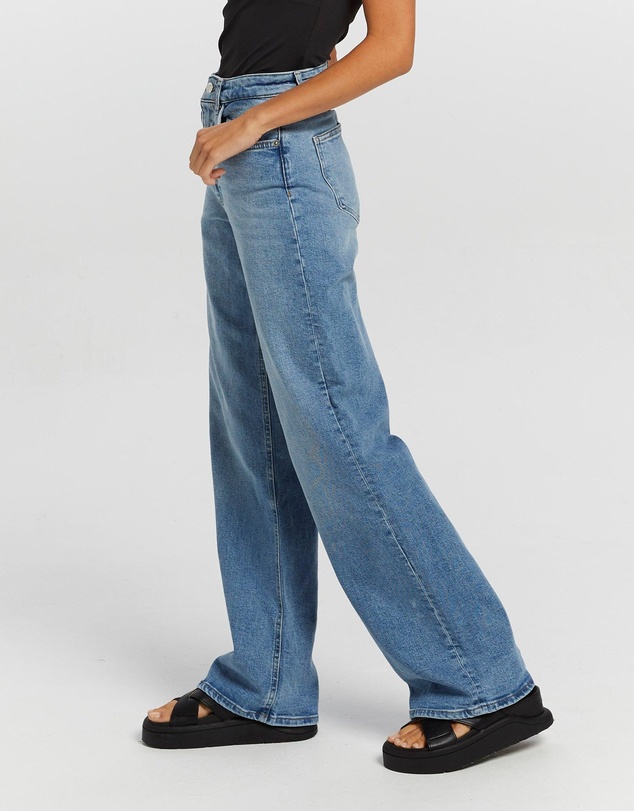 ONLY - Juicy High Waisted Wide Leg Jeans