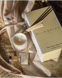 Palm Beach Collection - Coconut & Lime Mini Candle & Diffuser Gift Pack