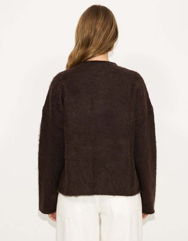 Dazie - Talia Fluffy Knit Jumper