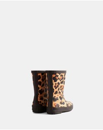Hunter - First Leopard Print Boots - Kids