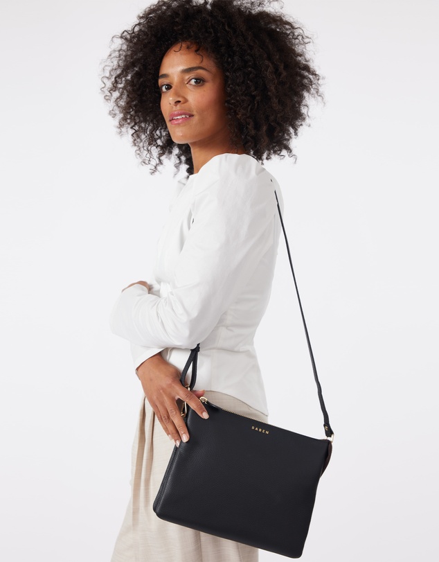 SABEN - Matilda Cross-body Leather Satchel Bag