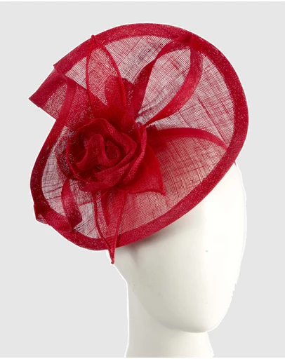 Max Alexander - Flower Sinamay Fascinator Headband