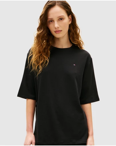 Tommy Hilfiger - Essential Flag Embroidery Lounge T-Shirt