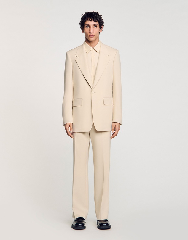 Sandro - Oversize Suit Jacket
