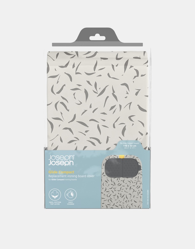 Joseph Joseph - Glide Compact Replacement Ironing Board Cover (110 x 33 cm) (Ecru Scatter)
