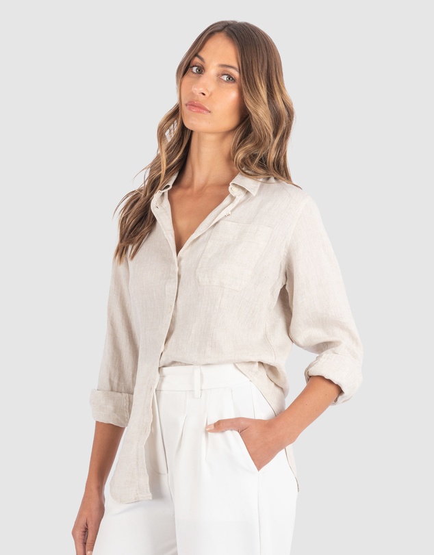 CAMIXA - Lina Linen Shirt
