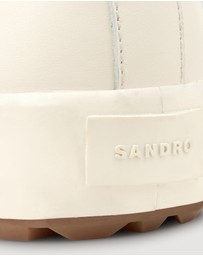 Sandro - Vulca Leather Sneakers