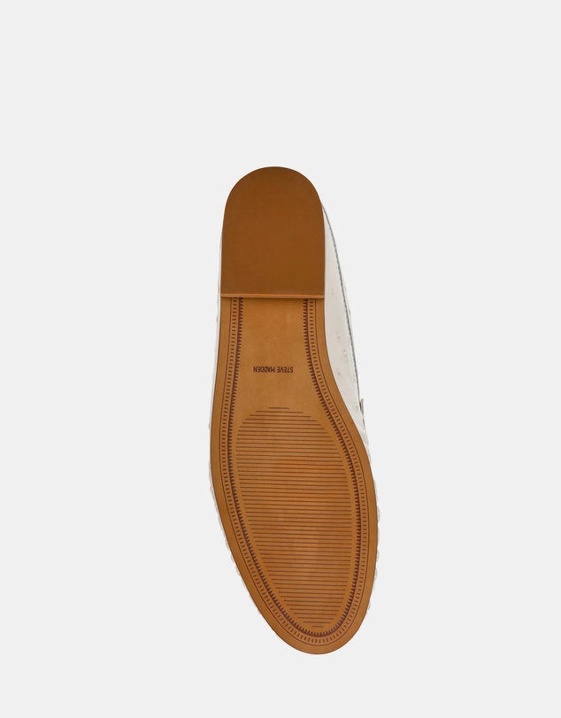 Steve Madden - Rafe-Ost Bone Leather Loafers