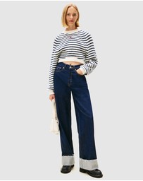 Tommy Jeans - Crop Badge Sweater