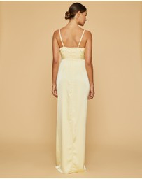 Revibe - Repaired CHANCERY Illusion Maxi Dress - AU 12