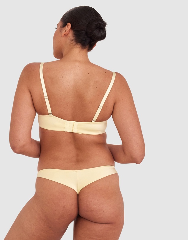 Bras N Things - Bethany Essentials Full Cup Bra-Yellow