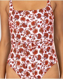 Baku Swimwear - Flamenco Square Neck One Piece Swimsuit