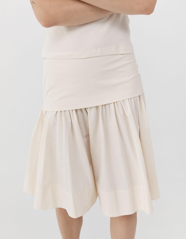 St. Agni - Circle Hem Gathered Skirt