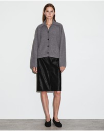 COS - Sculpted Merino Wool Short Jacket