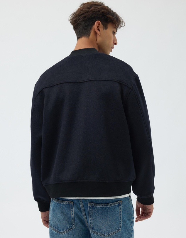 AERE - Wool Blend Bomber