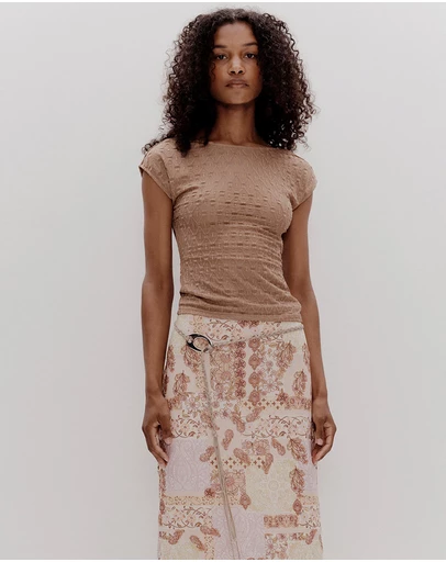 Ownley - Gina Mesh Tee