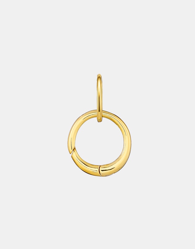 Zoe Olivia - 14K Gold Vermeil Plain Charm Carrier