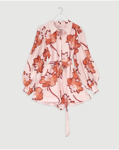Revibe - Repaired KIVARI Lani Playsuit - AU 16