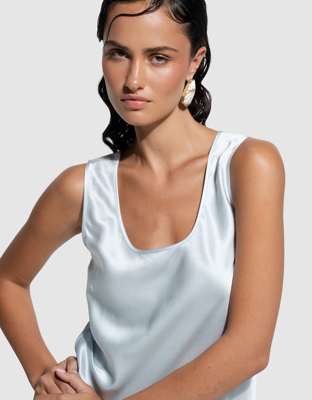 GINIA - Silk Singlet Slip