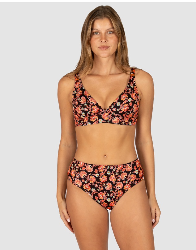 Baku Swimwear - Flamenco D-DD Cup Longline Bikini Bra Top
