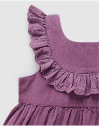 Purebaby - Corduroy Pinnie -Kids-Babies