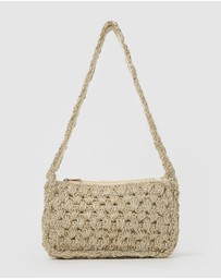 Arms Of Eve - India Hand Bag - Biscotti