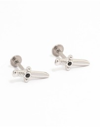 Lovisa - Surgical Steel Dagger Flat Backs 2-Pack